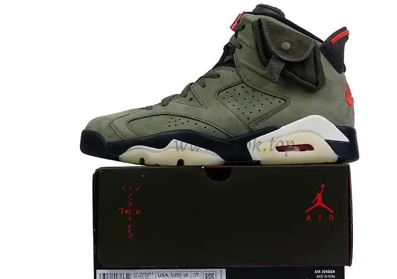 READY PK MATERIALS Scott Travis 6 Jordan GOD SHIP RETAIL TO Retro 0514